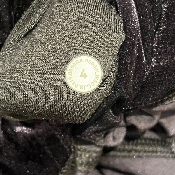 Lululemon Wunder Under 4 Black Velvet Lounge High-Rise Tight 28 Fall Layer Comfy - Picture 3 of 12